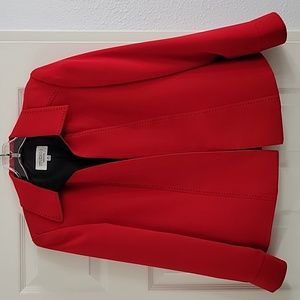 Studio 1 red jacket, size 6P